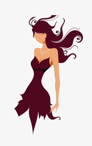 矢量好身材美女免抠