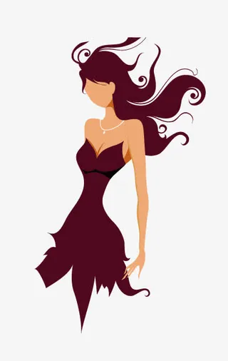 矢量好身材美女免抠