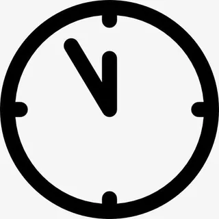 新的一年的时间图标免抠