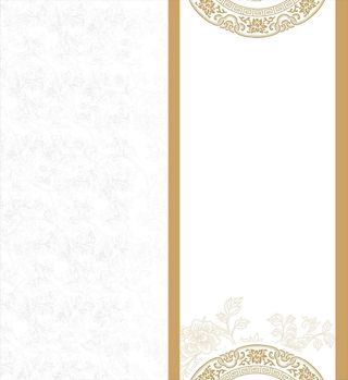 中式对折页白色简约邀请函请柬贺卡海报背景高清