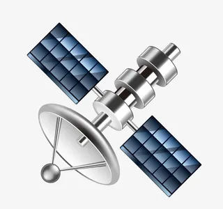 矢量卫星定位系统免抠