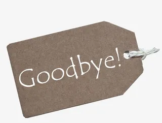 goodbye牛皮纸标签免抠