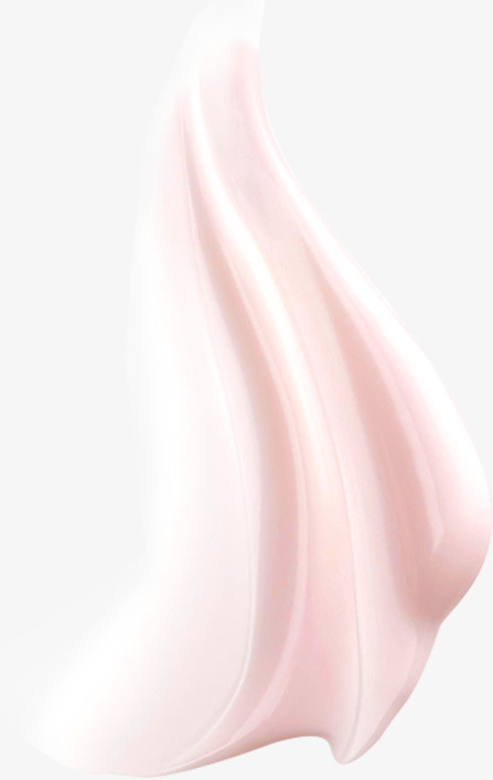 浅色彩妆膏体元素（447×708）免抠