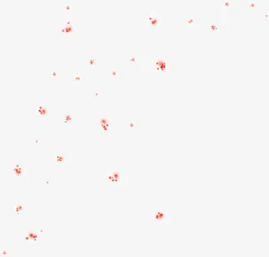 漂亮创意红色光晕免抠