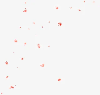 漂亮创意红色光晕免抠