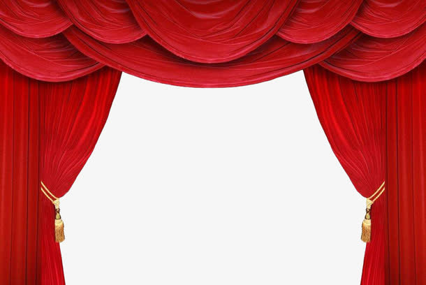 红色银幕素材免抠