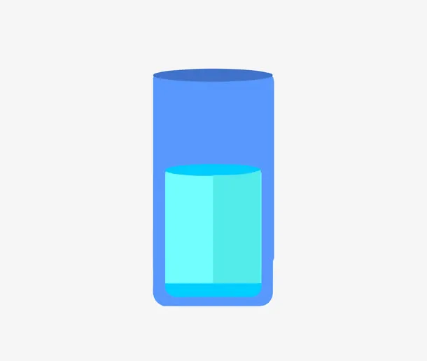 玻璃水杯素材下载免抠