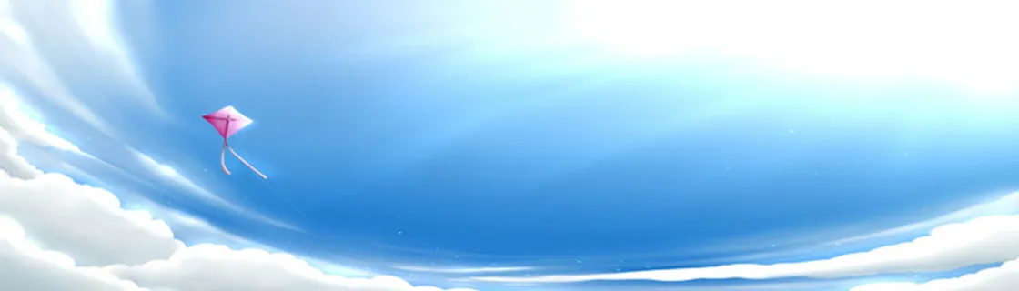 卡通风筝背景高清