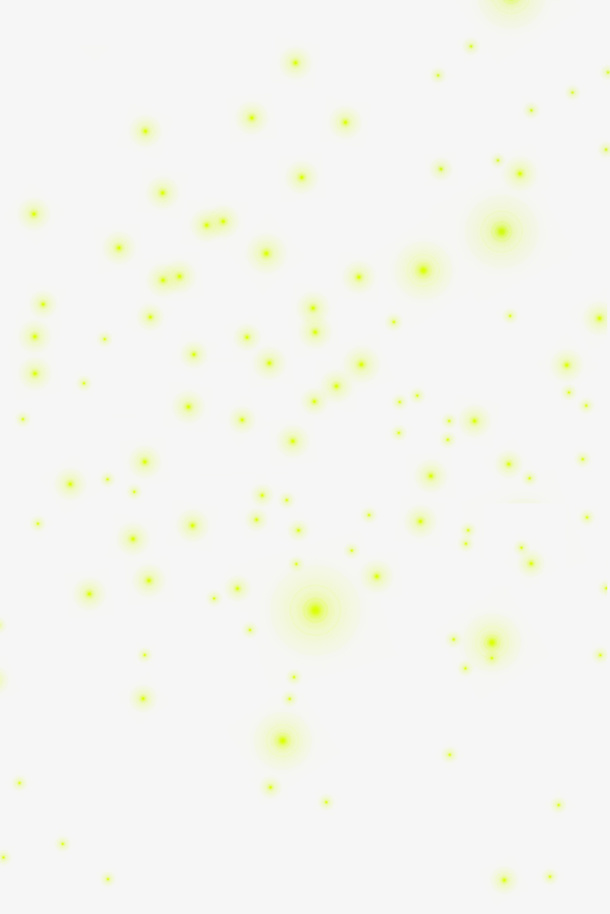 发光萤火虫素材免抠手绘/卡通手绘元素