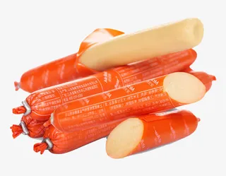 一堆狗狗零食火腿免抠