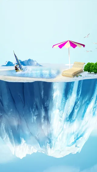 水上乐园H5背景高清