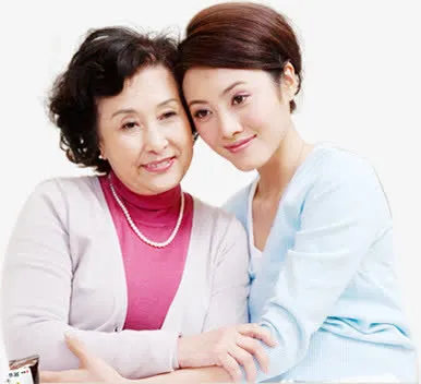 温馨母爱母女人物免抠