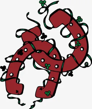 卡通U型磁铁矢量免抠