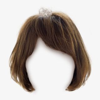 时尚短发头发素材免抠图免抠