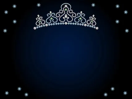 矢量女神公主女皇皇冠背景素材高清