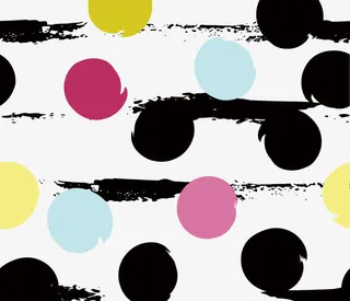 矢量圆形墨迹底纹免抠