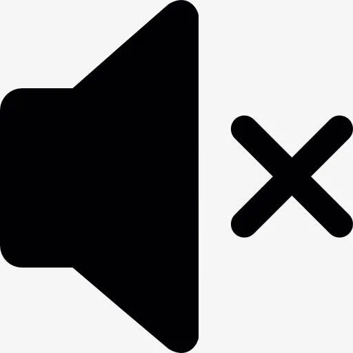 静音音量界面符号图标免抠