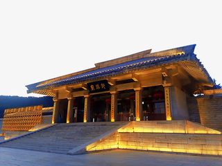 夜晚的黄帝陵免抠