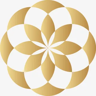 花朵圆球剪纸装饰元素免抠