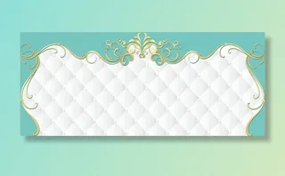 欧式家居设计banner背景图免抠