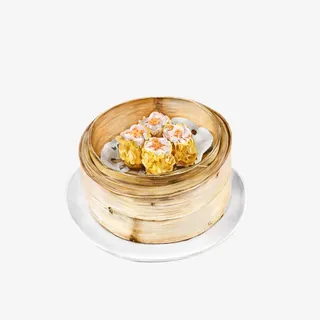 手绘烧卖效果图素材免抠