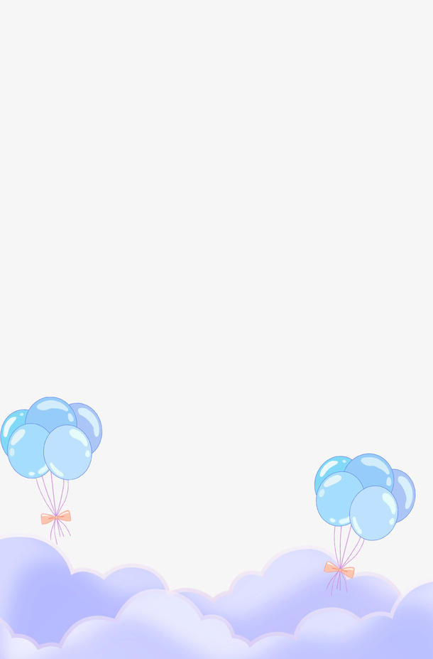 六一儿童节装饰气球免抠手绘/卡通卡通元素