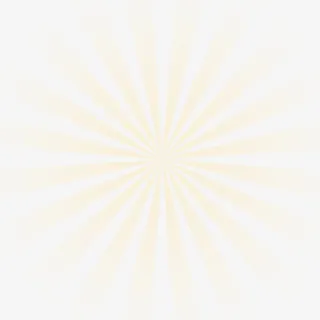 黄色放射光束图片免抠