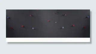 简约黑色立体海报背景高清