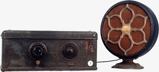 复古话筒录音机免抠