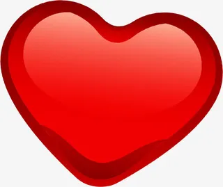 卡通爱心图片素材免抠