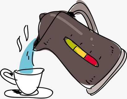 倒水水壶免抠 倒水水壶免抠