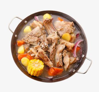 新鲜羊肋排免抠