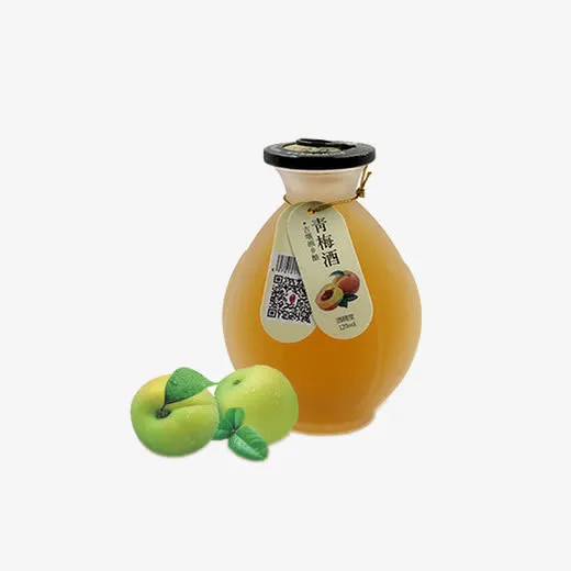 古堰画乡青梅酒免抠