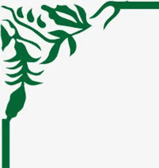 绿色中国风树叶装饰免抠