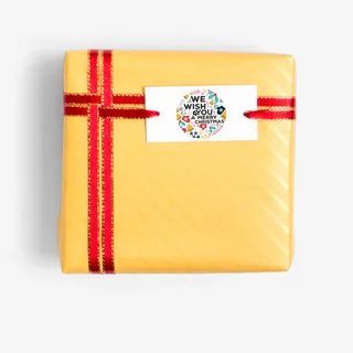 黄色方形盒子元素免抠