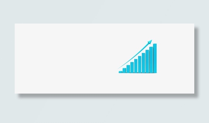 蓝色箭头阶梯图免抠