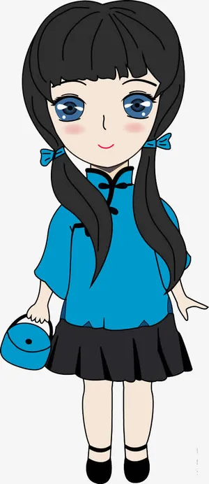 可爱小女孩免抠