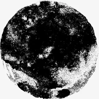 黑色斑斓圆点免抠