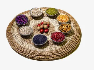 腊八粥原材料素材图片免抠