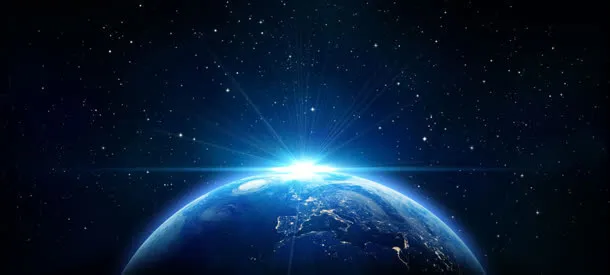 炫酷宇宙之光海报背景免抠背景banner海报元素