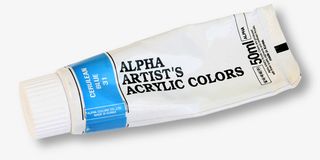 圣诞节画册颜料瓶装饰免抠