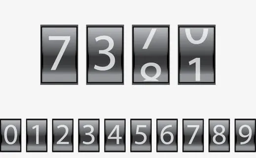 滚动分数牌免抠