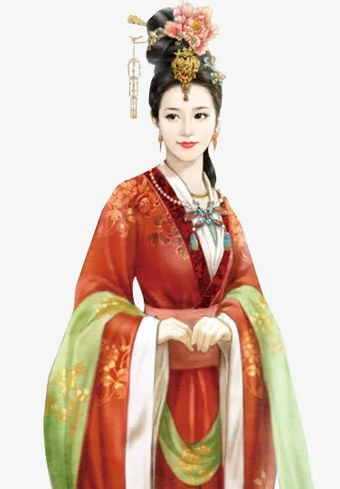 古代美女免抠