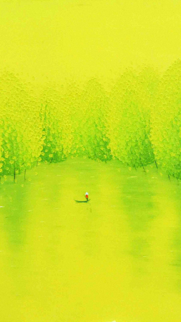 绿光森林H5背景高清