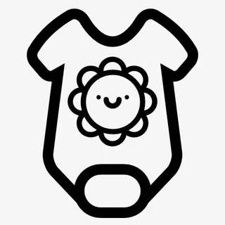 宝宝连体衣图标免抠