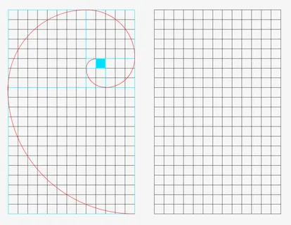 黄金分割螺旋网格免抠