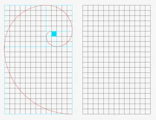 黄金分割螺旋网格免抠