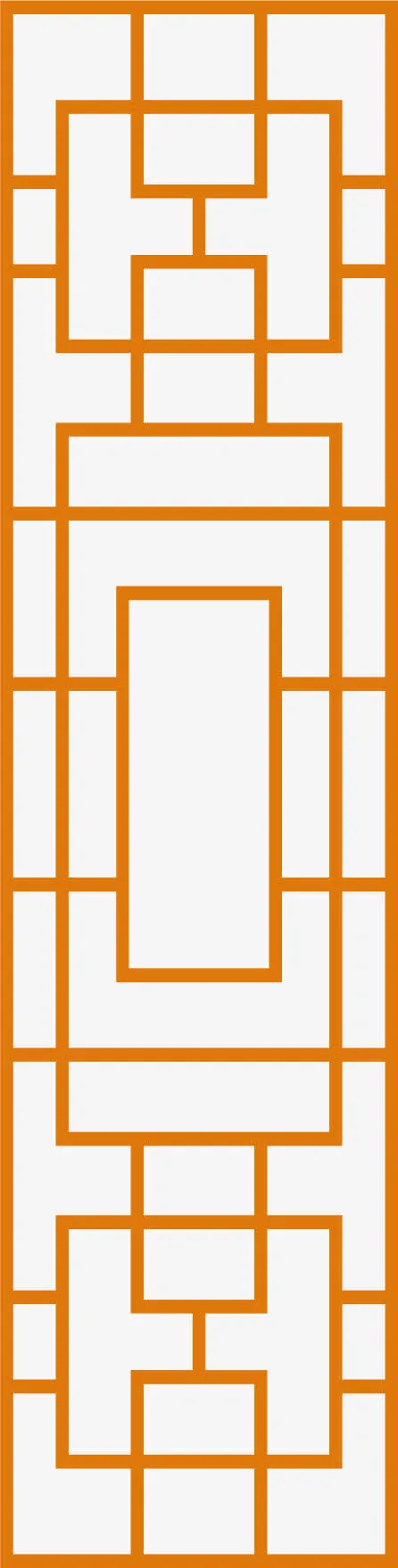 边条古典古风窗棂免抠