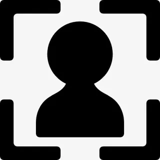 相机的人像模式图标免抠