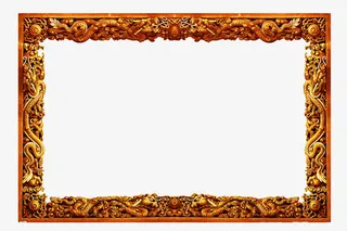 创意中国风龙纹边框元素免抠